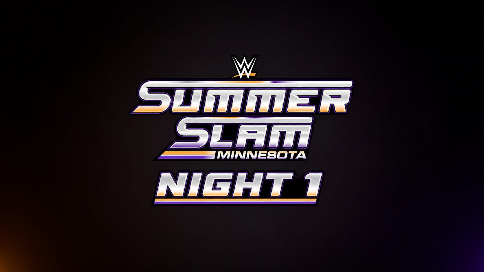 The WWE Summerslam Minnesota 2026 logo with Night 1 written below.